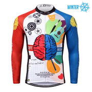 Thriller Rider Sports Fahrradbekleidung Herren Fahrradjacken Radjacken Winter/Thermo(Rest Your Mind)